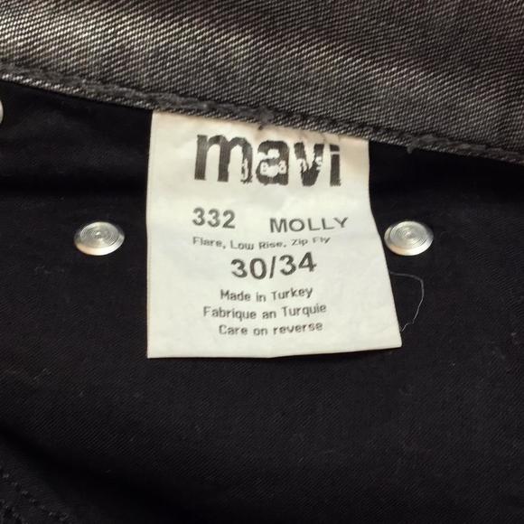 🔴𝗕𝗢𝗚𝗢🔴silver mavi molly flare low rise zip fly jeans - Picture 2 of 16